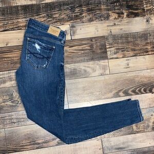 Abercrombie & Fitch Dark Blue Skinny Jeans